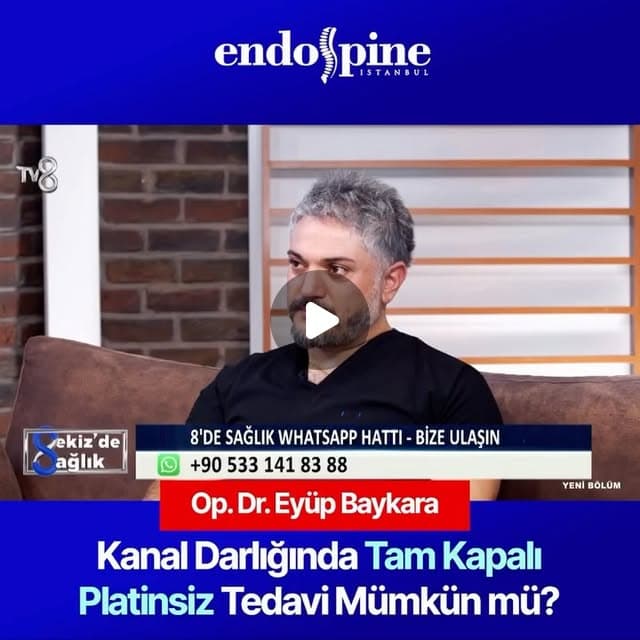 Omurilik Kanal Darlığında Platinsiz Tedavi