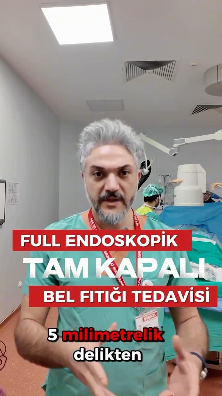 Full Endoskopik Bel Fıtığı Ameliyatı