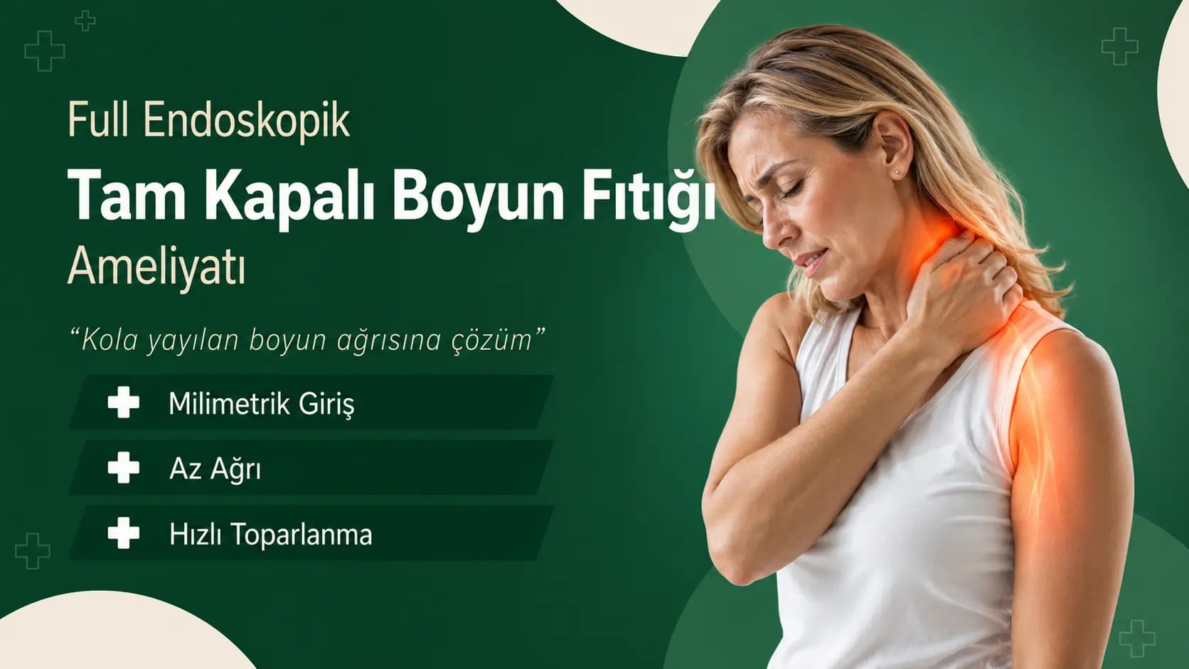 Full Endoskopik Tam Kapalı Boyun Fıtığı Ameliyatı